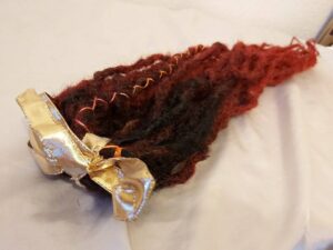 Red – Dim Ombre Dread Extensions  – Synthetic Dreads